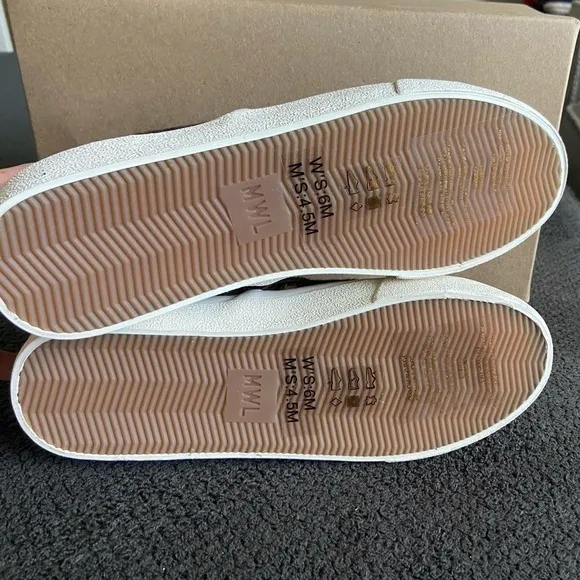 NIB Madewell Slip-on Sneaker in Rich Brown Leopard Print Calf Hair size 6