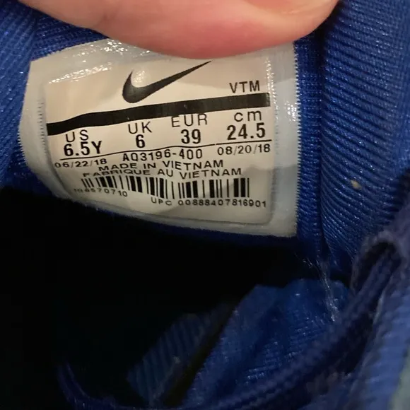 NIKE AIR MAX 720 (GS) Athletic Shoes “Sea Forest” AQ3196-400 Size 6.5Y