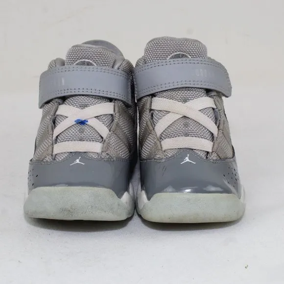 Nike Baby's Gray Jordan 6 Rings Shoes Size 7C