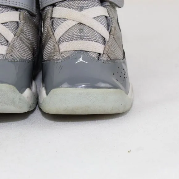 Nike Baby's Gray Jordan 6 Rings Shoes Size 7C
