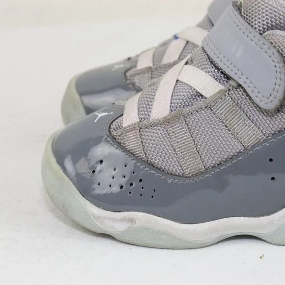 Nike Baby's Gray Jordan 6 Rings Shoes Size 7C