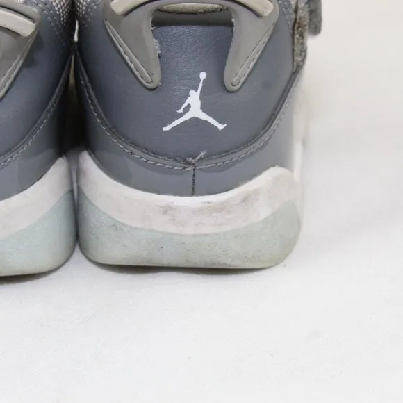 Nike Baby's Gray Jordan 6 Rings Shoes Size 7C