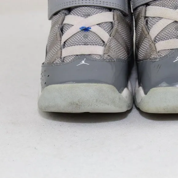 Nike Baby's Gray Jordan 6 Rings Shoes Size 7C