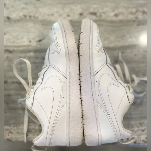 Nike Court Borough Low Sneakers Boys 4.5Y White Youth