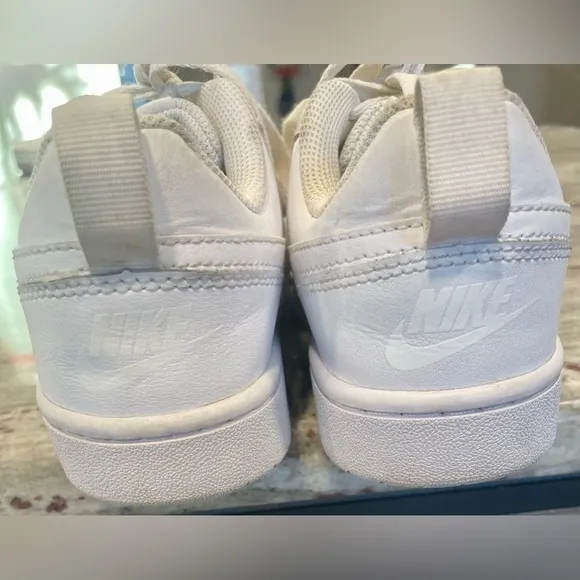 Nike Court Borough Low Sneakers Boys 4.5Y White Youth