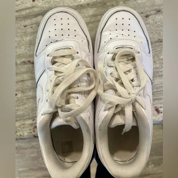 Nike Court Borough Low Sneakers Boys 4.5Y White Youth