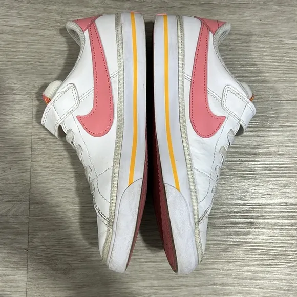 Nike Court Legacy 'White Pink Orange' DA5381-118 kids 3Y