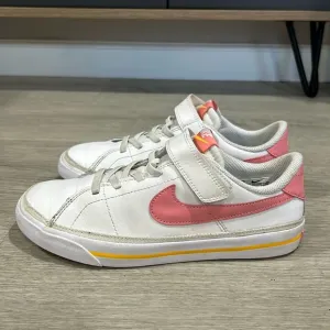 Nike Court Legacy 'White Pink Orange' DA5381-118 kids 3Y