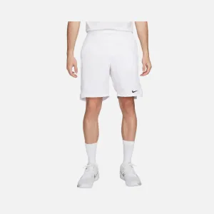 Nike Court Victory Men's Dri-FIT 23cm Tennis Shorts -White/Black