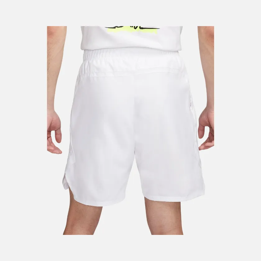 Nike Court Victory Men's Dri-FIT 23cm Tennis Shorts -White/Black