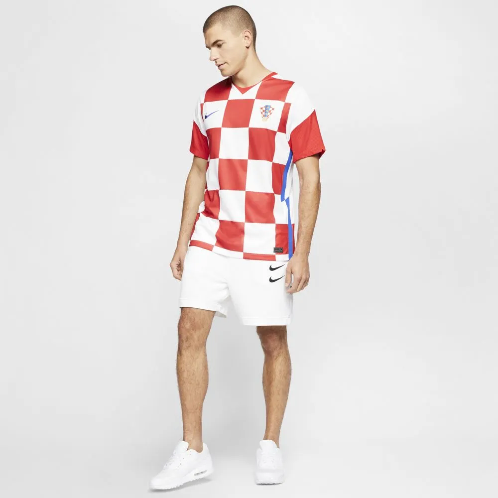 Nike Croatia 2020 Stadium Home Mens Soccer Jersey