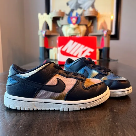 Nike Dunk Low &quot;Graffiti&quot;  Low SE GS Basketball Shoes Toddler