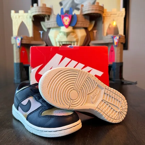 Nike Dunk Low &quot;Graffiti&quot;  Low SE GS Basketball Shoes Toddler