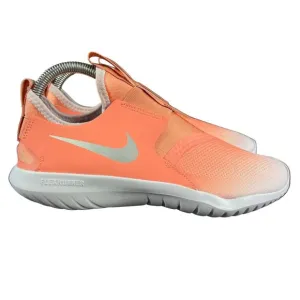 Nike Flex Runner 2 Coral Orange White Shoes AT4662-608 Youth Size 5.5 Y (GS)