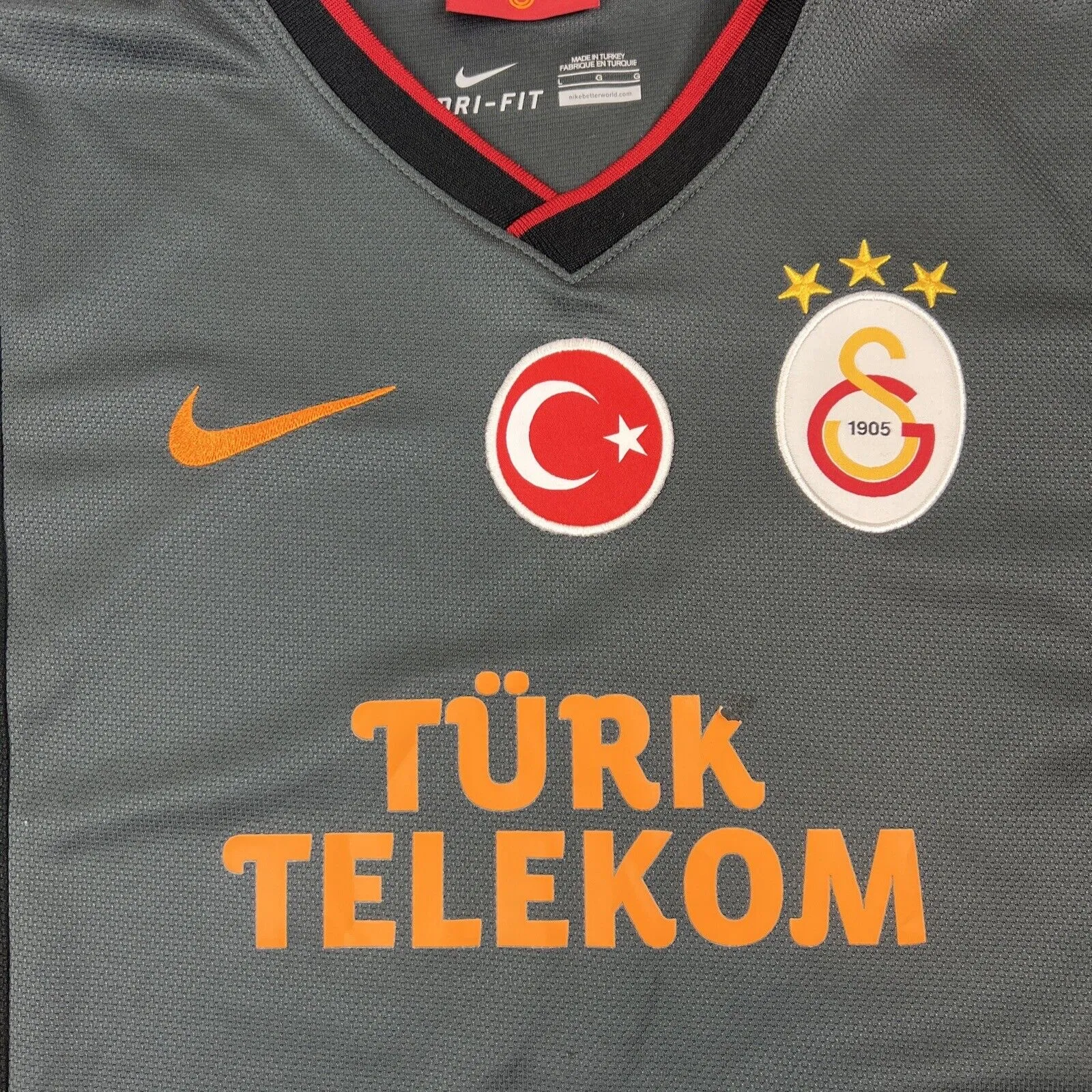 Nike Mens Galatasaray AŞ Football Jersey Soccer Jersey Size Large