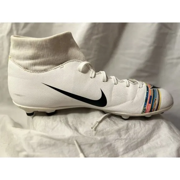 Nike Mercurial Superfly 6 Club FG MG 'TV Static' Cleats - Size 12 (AJ3545-109)
