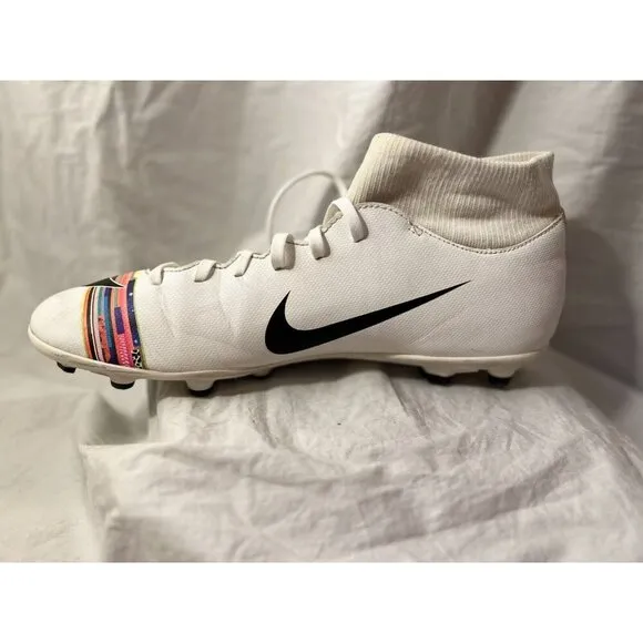 Nike Mercurial Superfly 6 Club FG MG 'TV Static' Cleats - Size 12 (AJ3545-109)