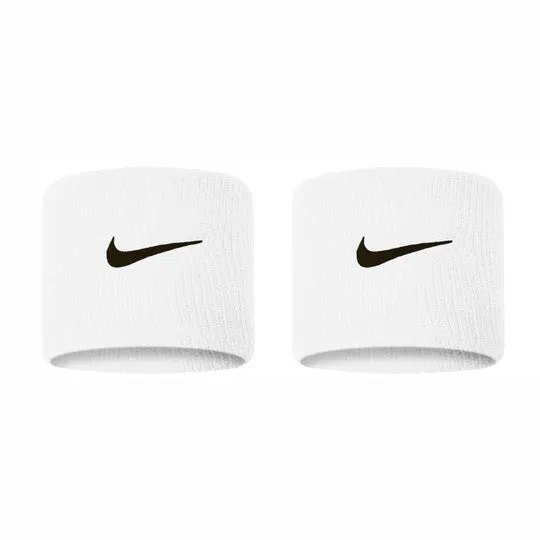 Nike Tennis Premier Wristband 2 Pack (White/Black)