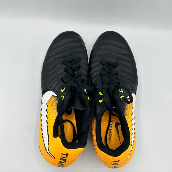 Nike Tiempo ligera IV Fg Soccer Cleats Mens Size 7.5 (897744-008)‎ Black