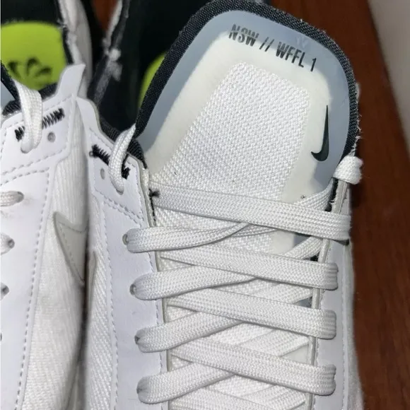 Nike Waffle One Crater Sneakers White Light Bone Mens Size 12 Running Shoes