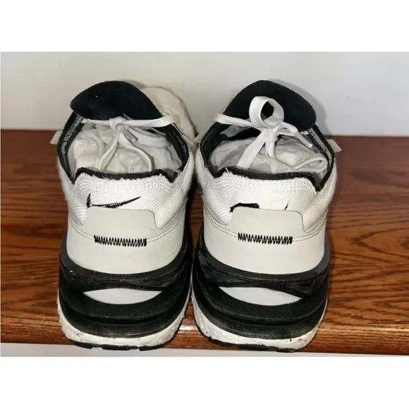 Nike Waffle One Crater Sneakers White Light Bone Mens Size 12 Running Shoes