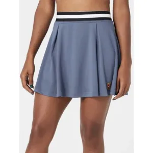 Nike Women's Fall Heritage Skirt Blue White Sz Large FB4153-491 NWT Tennis