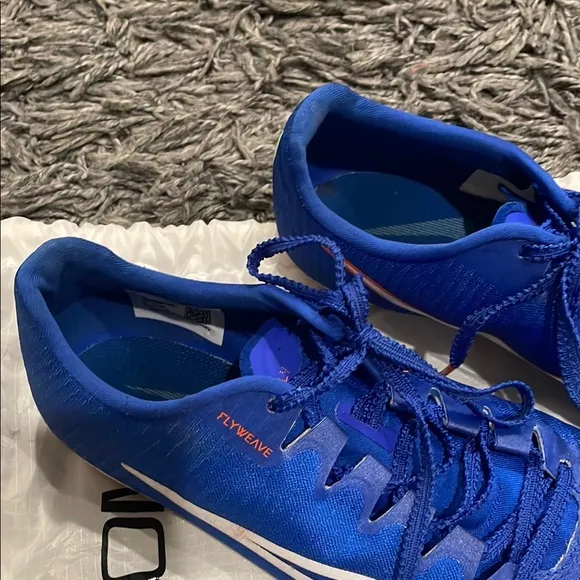 Nike zoom fly weave Blue Soccer track Cleats size 7.5