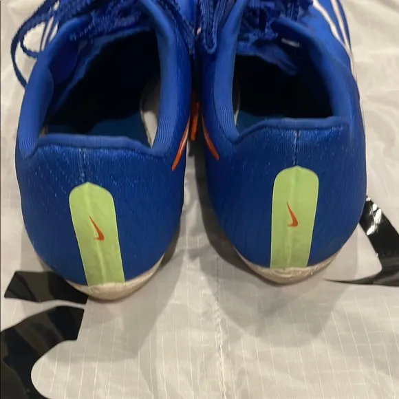 Nike zoom fly weave Blue Soccer track Cleats size 7.5