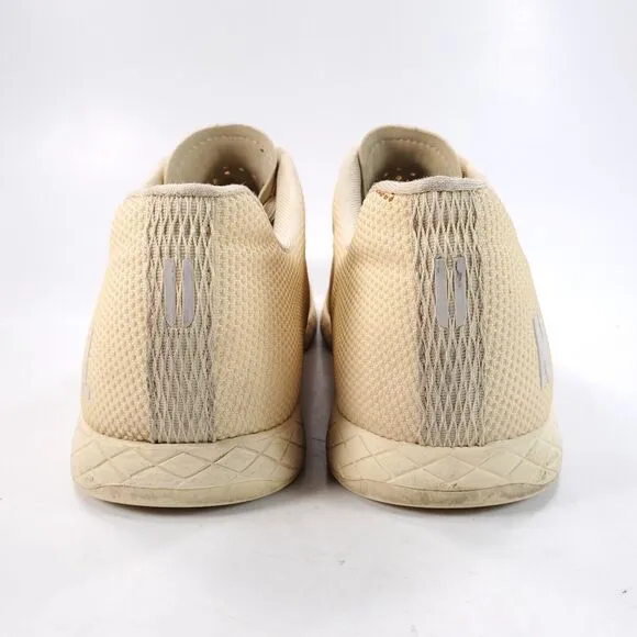 NOBULL Lace Up Athletic Sneaker Shoe Mens Size 13 Womens Size 14.5 Beige