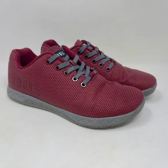 NOBULL Outwork Athletic/Trainer Shoes Mens Sz 8 - Womens 9 1/2 Maroon