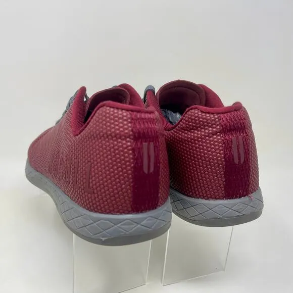 NOBULL Outwork Athletic/Trainer Shoes Mens Sz 8 - Womens 9 1/2 Maroon