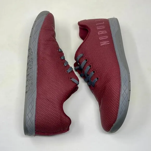 NOBULL Outwork Athletic/Trainer Shoes Mens Sz 8 - Womens 9 1/2 Maroon