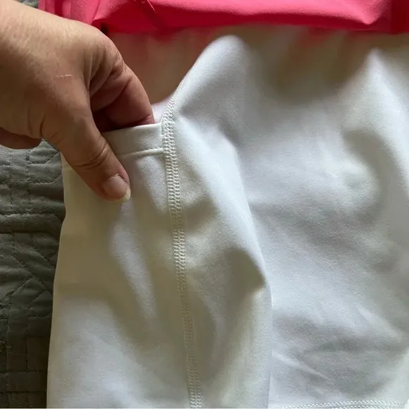 NWT Peter Millar Pink Gabriela Swing Tennis Skirt Size Large Pickleball Golf