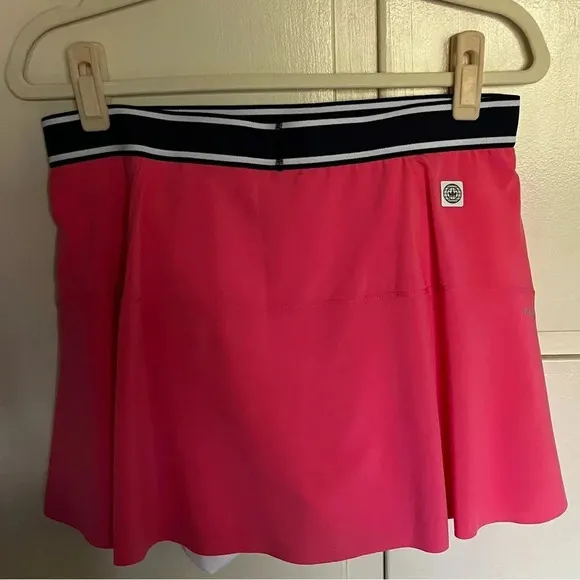 NWT Peter Millar Pink Gabriela Swing Tennis Skirt Size Large Pickleball Golf