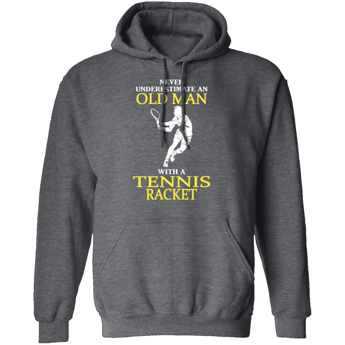 Old Man With A Tennis Racket T-Shirt