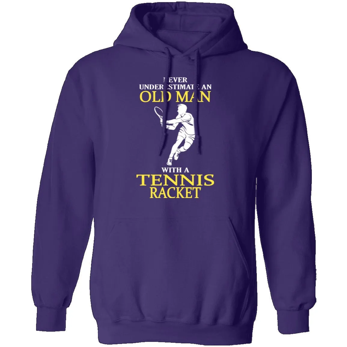 Old Man With A Tennis Racket T-Shirt
