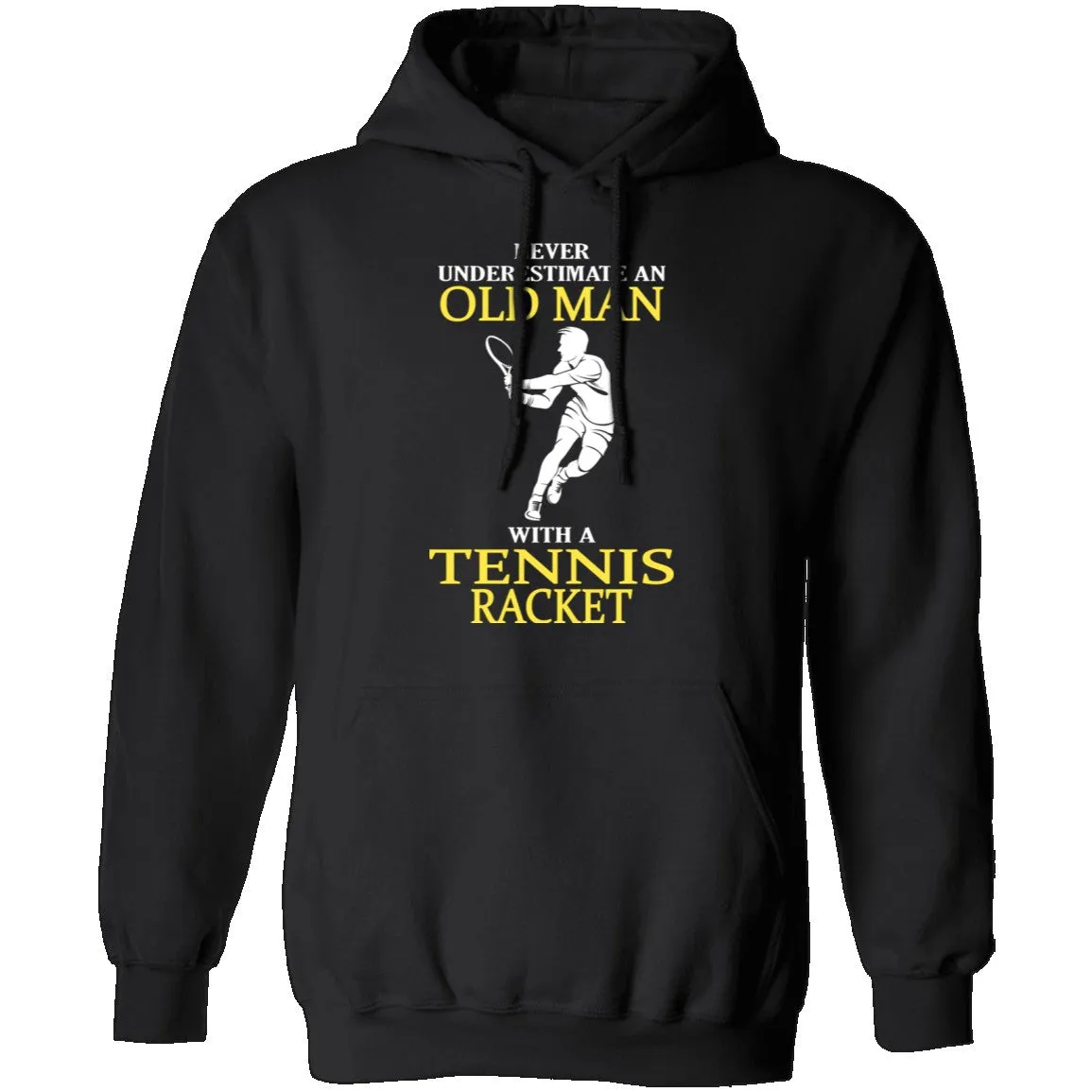 Old Man With A Tennis Racket T-Shirt