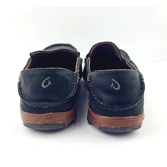 Olukai Moloa Black Men's Shoe -‎ Size 7