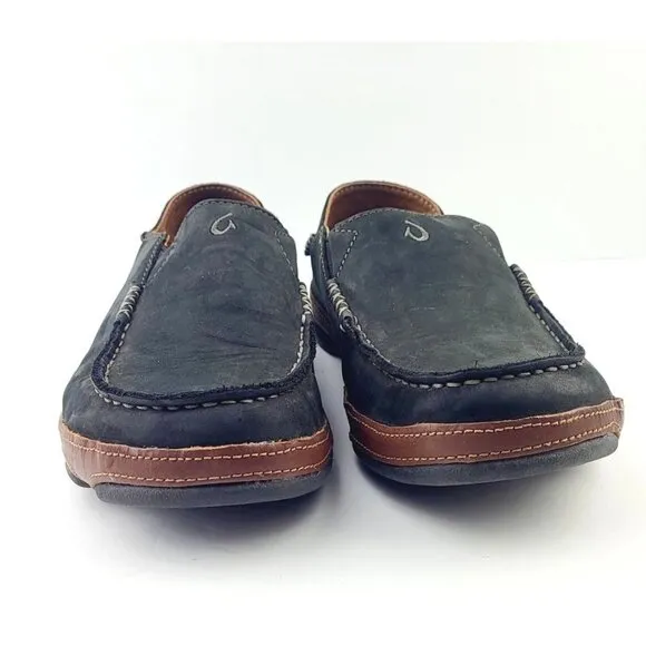 Olukai Moloa Black Men's Shoe -‎ Size 7