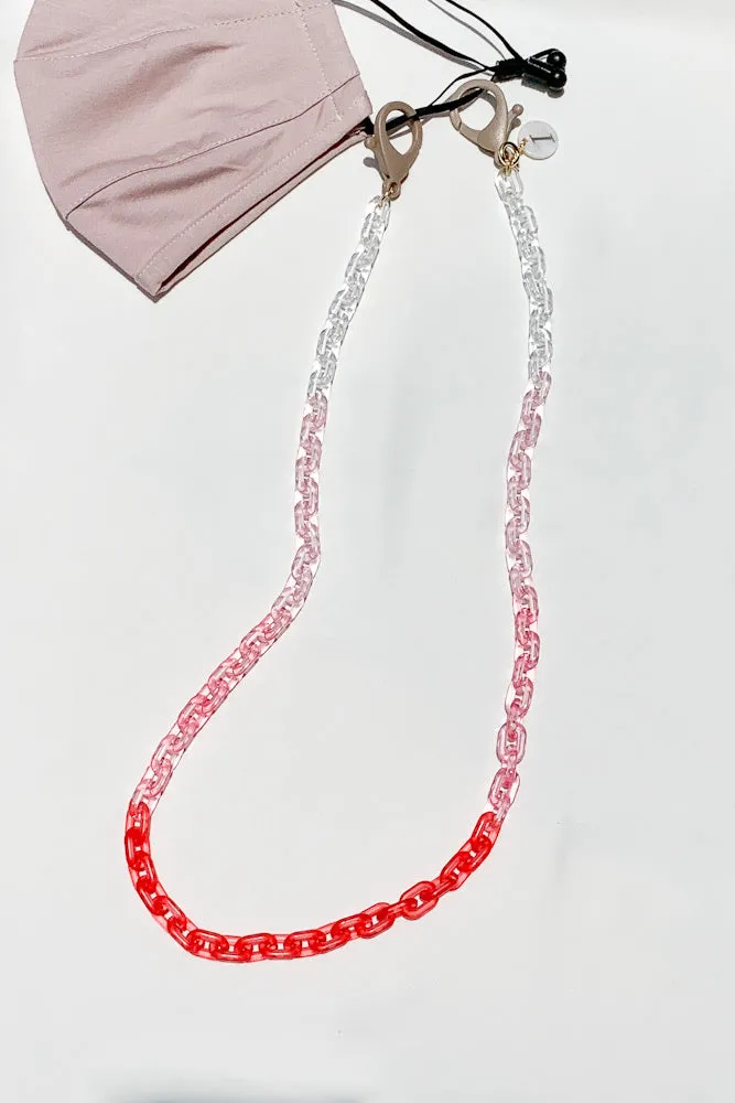 Ombre Resin Mask Chain