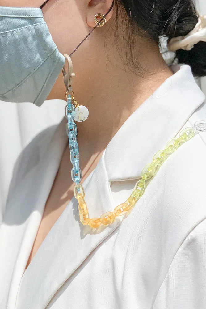 Ombre Resin Mask Chain