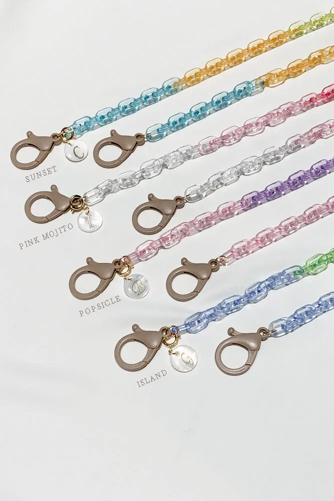 Ombre Resin Mask Chain