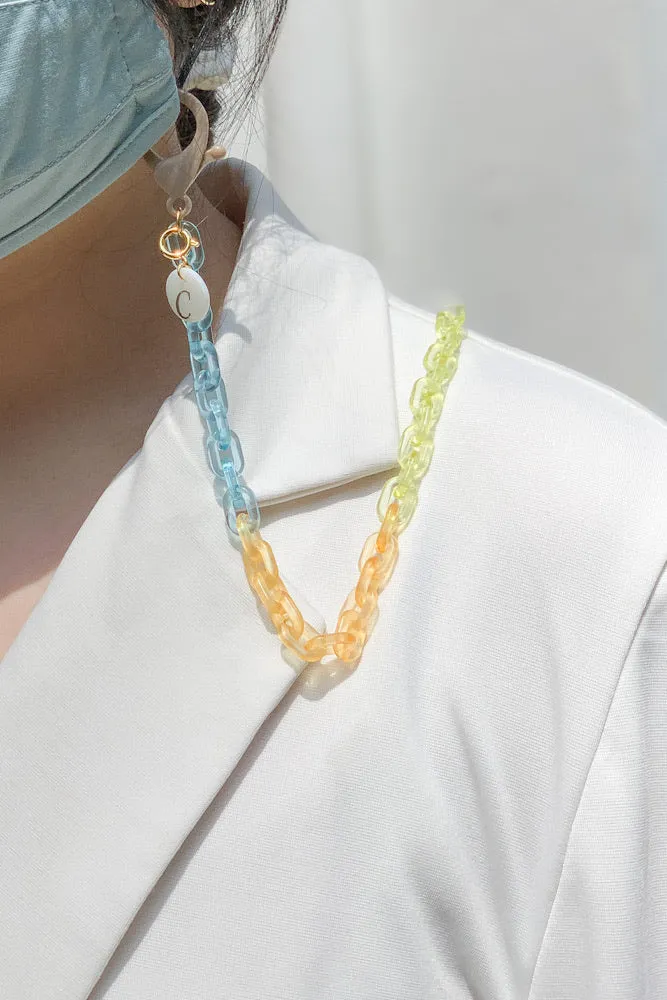 Ombre Resin Mask Chain