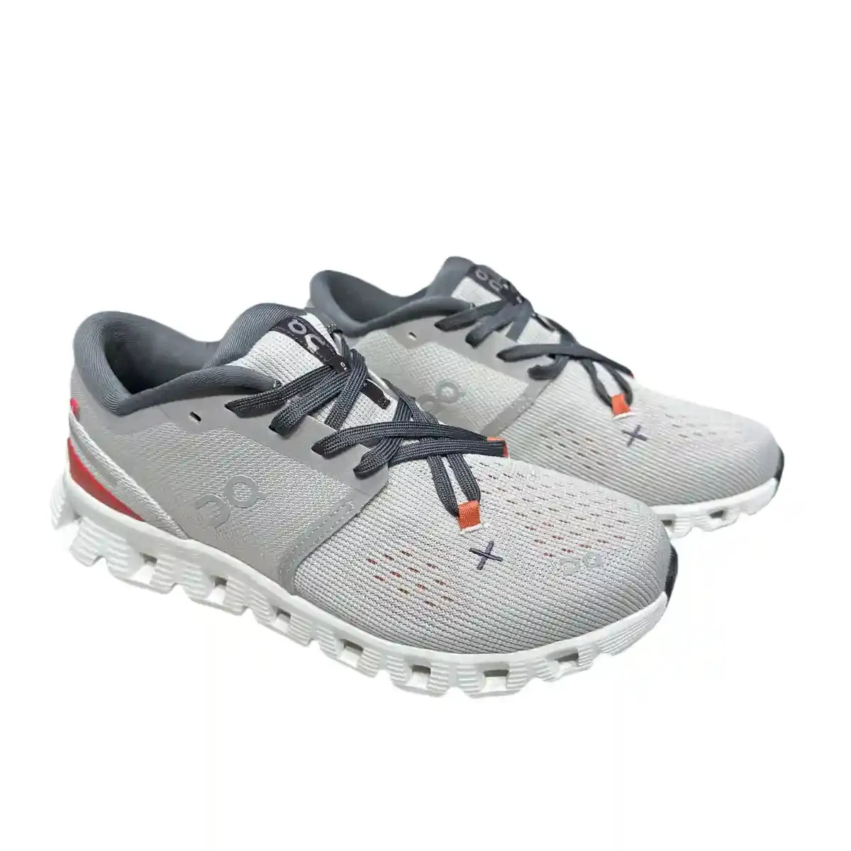 On Cloud X4 Women’s Silver/Orange-Red