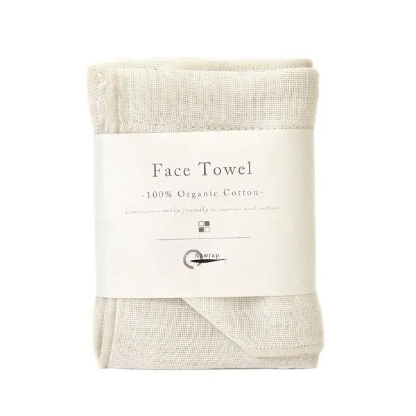Organic Face Cloth - Ivory
