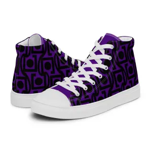 Origen Destination |On-Arrival Point of Origen Signature  Women’s high top canvas shoes