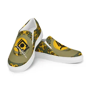 Origen Destination Signature Women’s slip-on canvas shoes (Gold-Sand)