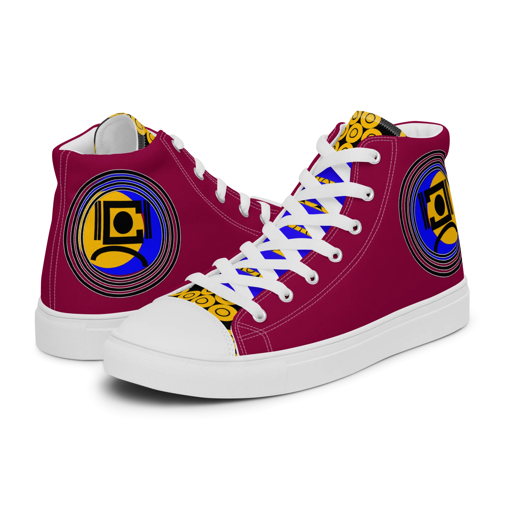 Origen Destination Women’s high top canvas shoes FF