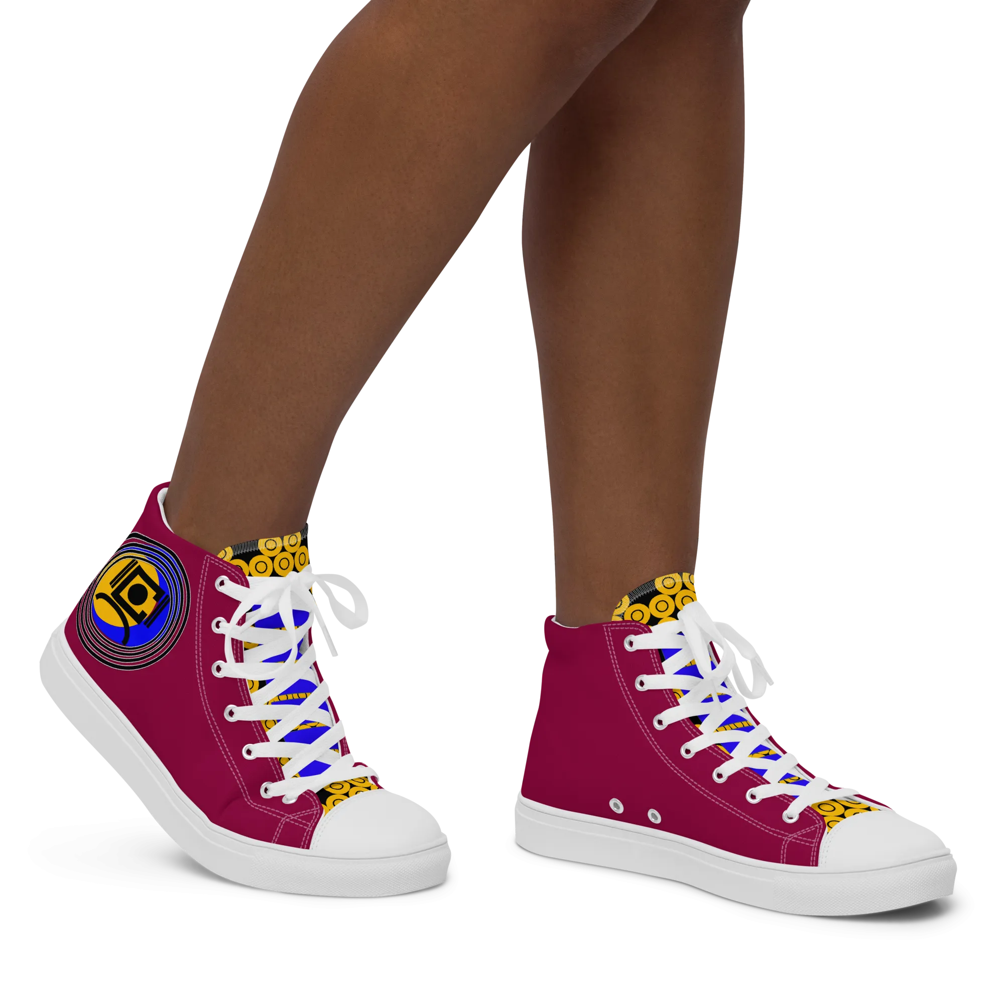 Origen Destination Women’s high top canvas shoes FF