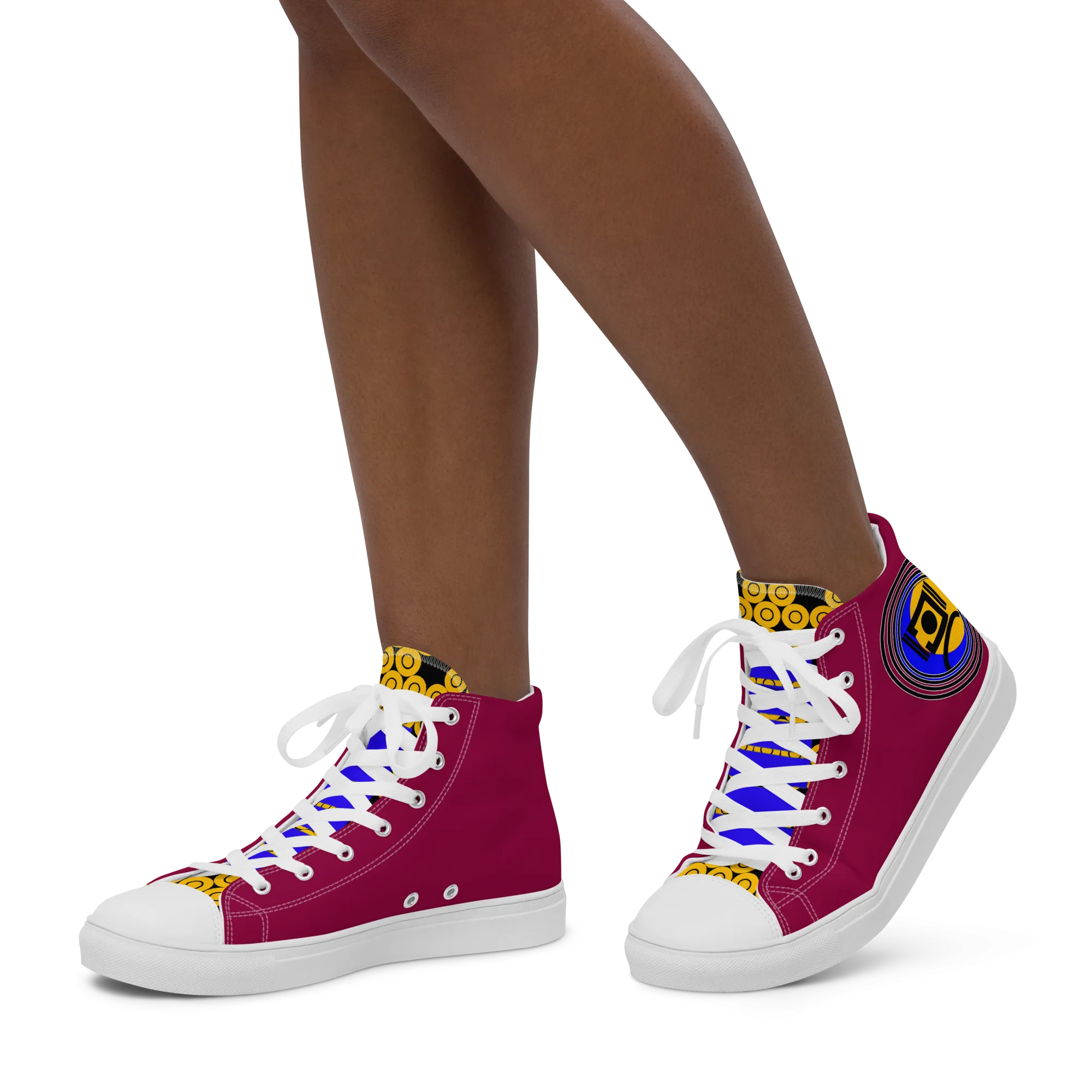 Origen Destination Women’s high top canvas shoes FF